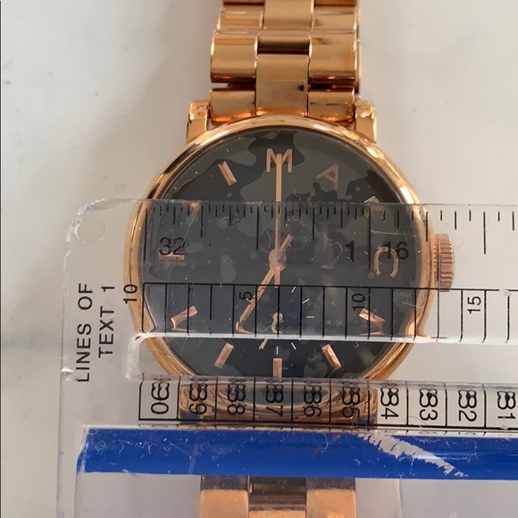NWT Marc Jacobs copper rose gold watch main image 6